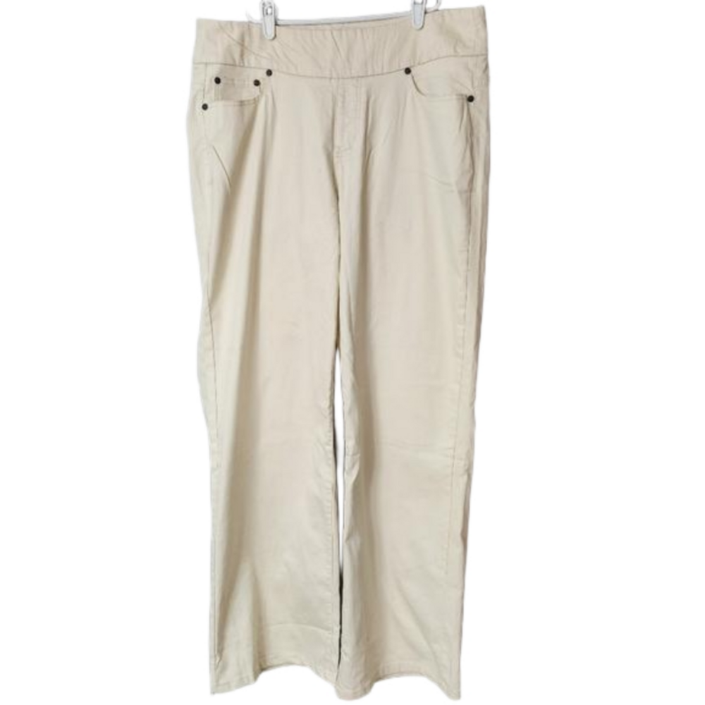 3/$25 Chadwicks womens size 18T NWOT cream color wide leg pants